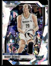 2024 Panini WNBA Prizm Maddy Siegrist Ice Prizm #94 Dallas Wings