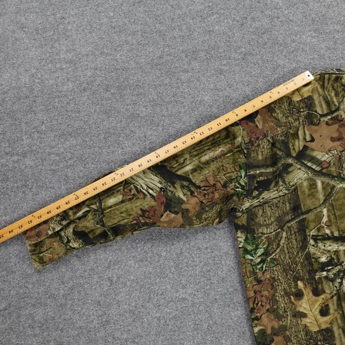 Cabelas Shirt Mens XLT Cammo Mossy Oak Heavy Twill Hunting Outdoor Sportsman - Picture 17 of 21