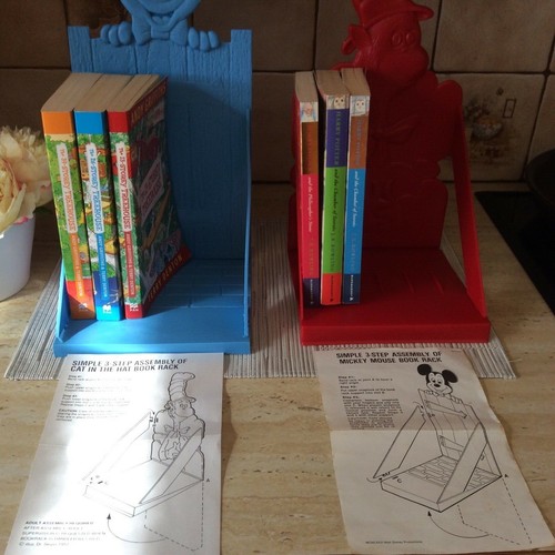 Vintage Retro 1970’s Children's Disney Book Ends book storage RARE AND UNIQUE! - Picture 3 of 9