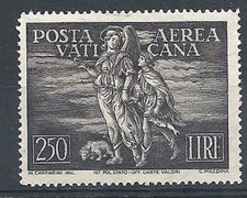 1948 VATICANO POSTA AEREA TOBIA 250 LIRE MNH ** - RR7923-3