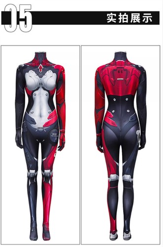 Tower of Fantasy Nemesis Damen Halloween Cosplay Body Outfits Overall Set - Bild 20 von 22