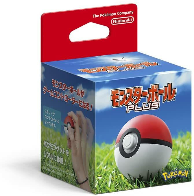 Monster Ball Plus Controller Let's Go! Pikachu for switch soft