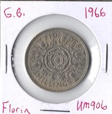 Coin Great Britain Florin 1966 KM906, Elizabeth II