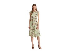 Lauren Ralph Lauren Floral Bubble Crepe Dress