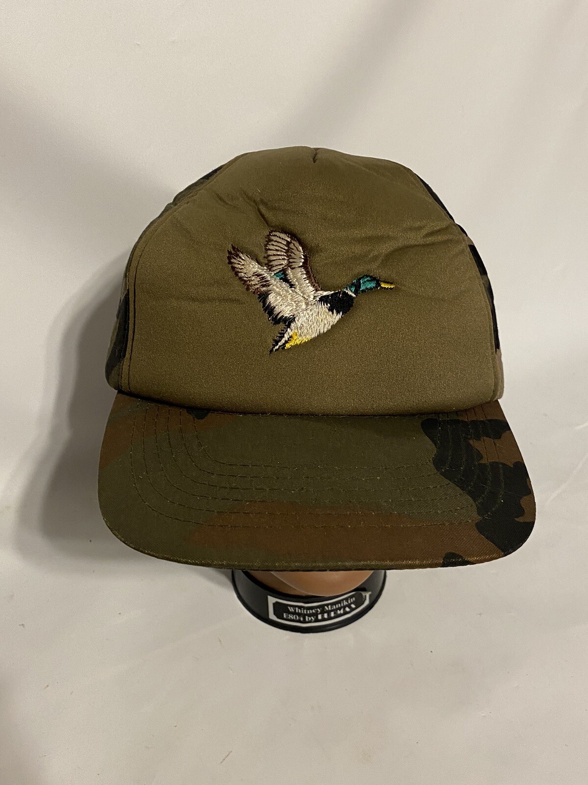 Vintage Winchester Camouflage Duck Hunting Snapback Hat Cap Foam eBay