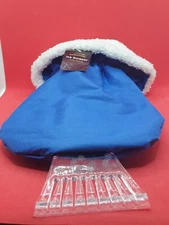 Carstore Car Windscreen Snow Shovel Protect Glove Ice Removal Cleaning Tool Blue