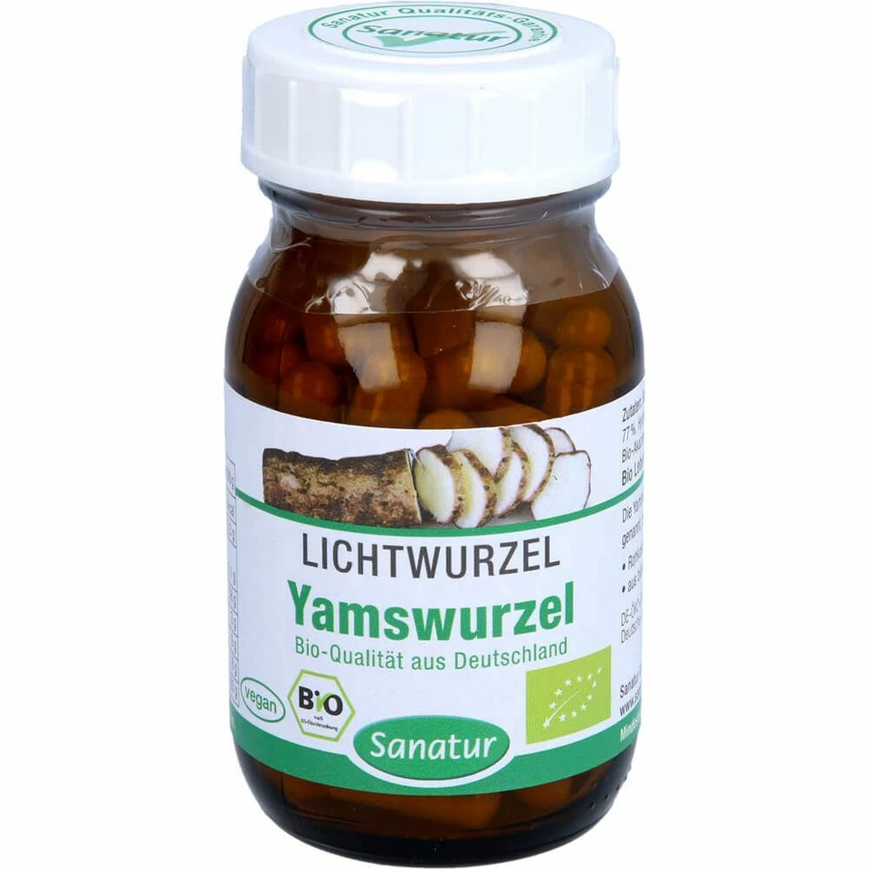 SANATUR GMBH YAMSWURZEL KAPSELN Bio 60 St PZN10749727