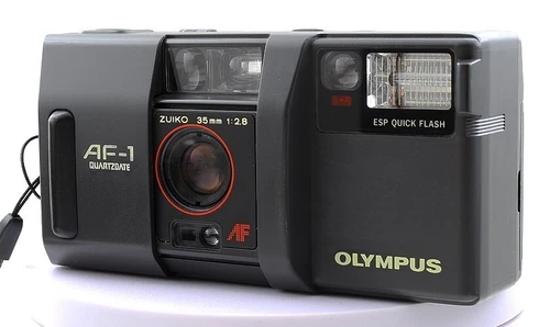 [ALL WORKS] Olympus AF-1 Point & Shoot Infinity 35mm Film Camera Japan Excellent