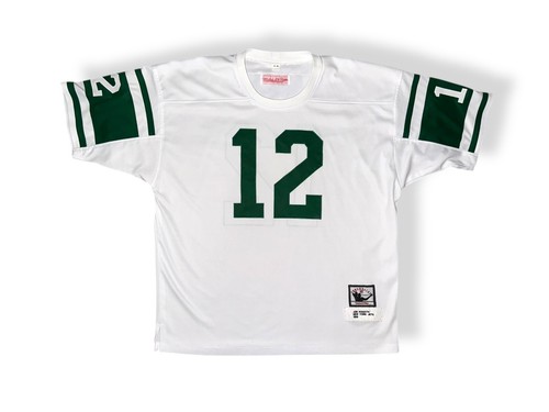 Mitchell Ness '68 NY Jets Joe Namath Super Bowl 3 #12 Fußball Trikot Gr. 4XL - Bild 2 von 11