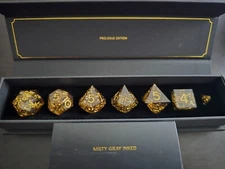 Dispel Dice - Prologue Edition Set - Misty Gray Inked