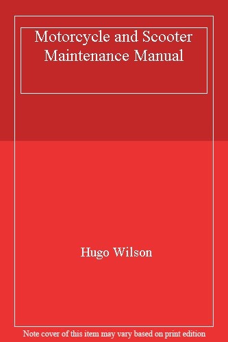 Motorcycle and Scooter Maintenance Manual-Hugo Wilson - Picture 1 of 1