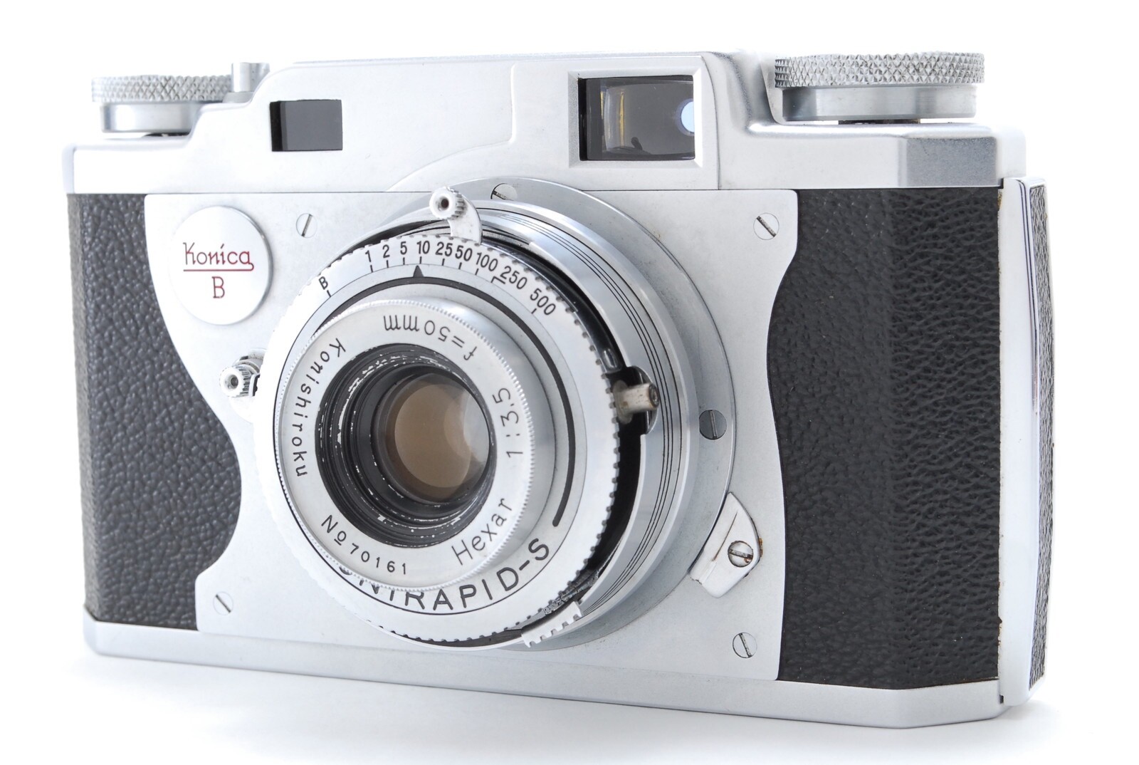 フィルムカメラ Konica II B Konishiroku Hexar 45mm F3.5 Konishiroku Konica II B-m – Facts, notes and thoughts about