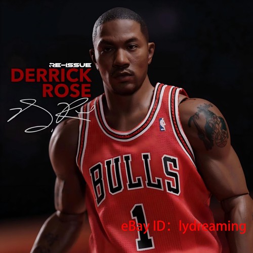 ENTERBAY EB RM-1046 Derrick Rose Limited Ver Action Figure Model Collector's Ite