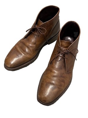 Loake 1880 Pimlico Chukka Boot Size US 7 Dark Brown Ankle Lace Up Boots