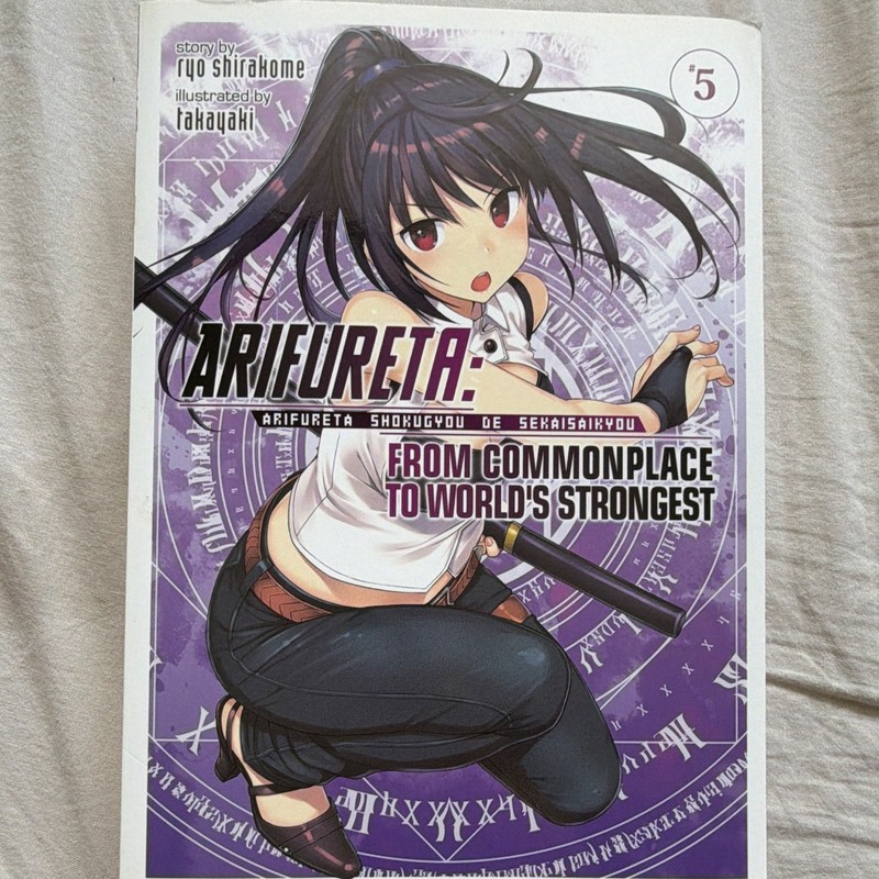 Arifureta From Commonplace to World's Strongest Vol 5 Light Novel SC English