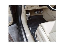 Original Audi A6 C8 Gummimatten Gummifußmatten vorn schwarz 4K1061501  041