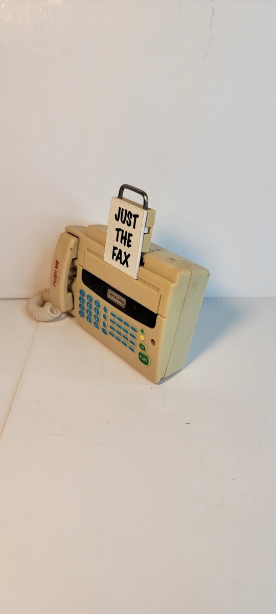 Just The Fax” Acme Novelty Fax Machine Magnet 1998 Retro Kitchen