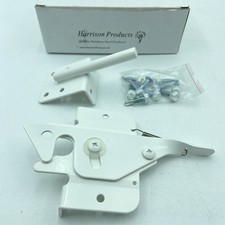 Vinyl Gate Latch White For Vinyl, Wood, PVC Etc Fencing Fence Gate Latch