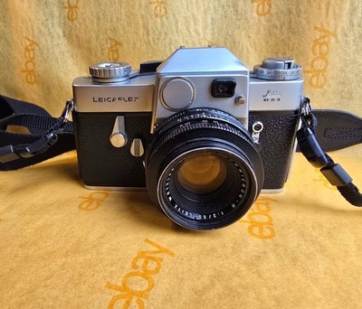 Vintage 1965 Leica Leicaflex 35mm Camera w/ Leitz Summicron-R 50mm f/2 Lens