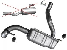 Auspuff für Mercedes Vito W639 kurzer Radstand 3200mm Endschalldämpfer /9122