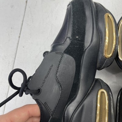 Balmain B Bold Platform Shoes Mens Size 6 EU 38.5 Black Gold Sneaker Casual Balmain B Bold Platform Shoes Mens Size 6 EU 38.5 Black Gold  main image 4