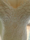 Blue By Enzoani Journey Wedding Dress Size UK 14 in Ivory