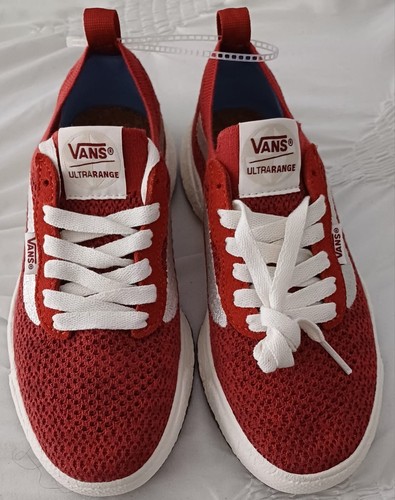 Vans UltraRange VR3 Port rot burgunderrot Mesh Cush Trailschuhe Herren 4,5 Damen 6 - Bild 2 von 8