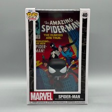 Funko Pop! Portadas de cómic #40 The Amazing Spider-Man #252 figura traje negro nueva