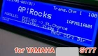 YAMAHA SY77 LCD Display Blue LED Backlight Replacement Module New