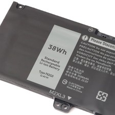 38WH 11.4V F62G0 Battery For Inspiron 13 5370 7000 7370 7373 7380 Vostro 5370