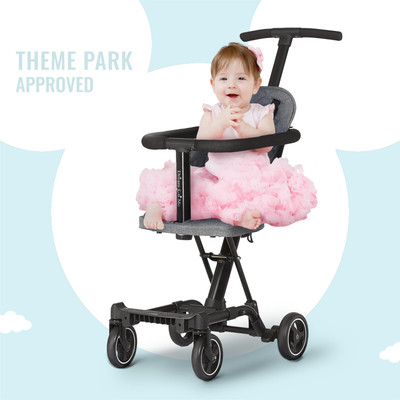Adjustable Seat Travel-Friendly Baby Stroller One-Hand Easy Fold Rider  Stroller | eBay