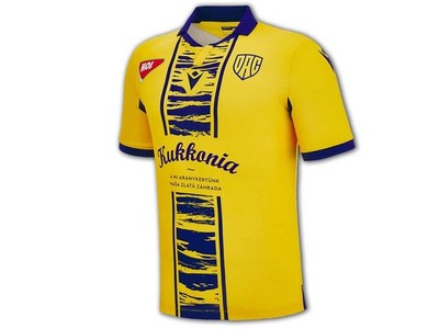 DAC Home Jersey 22 23 Yellow Macron DAC Dunajská Streda Fan Shirt M L XL
