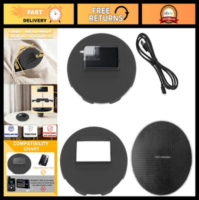 Wireless Charging Pad with Fixed Cover, Compatible with Tandem Mobi Accessories,