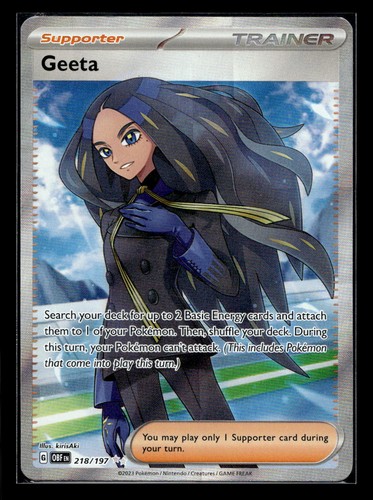 SV03: Obsidian Flames #218/197 Geeta