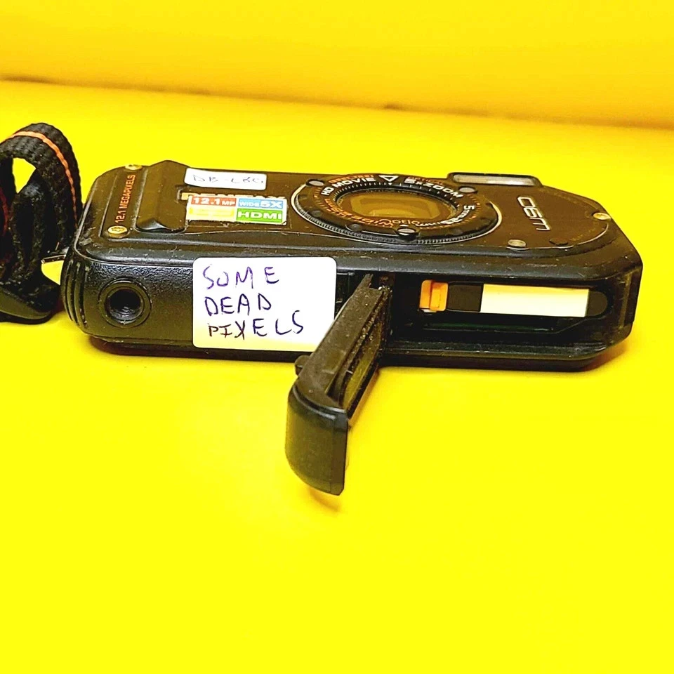 *WORKS BUT HAS SOME DEAD PIXELS* PENTAX OPTIO W90 DIGITAL CAMERA 12.1MP 5X ZOOM - Image 3 of 4