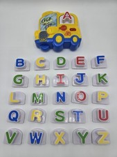 Leap Frog Fridge Phonics Magnetic Alphabet ABC School Bus Complete 2014
