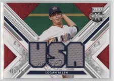 2019 Elite Extra Edition USA National Team Materials Black /499 Logan Allen 1ds9