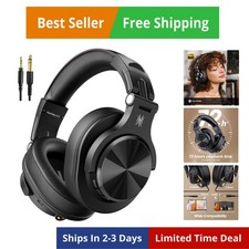 Bluetooth Over Ear Headphones, Wireless Headphones with 72H Playtime, Hi-Res,...