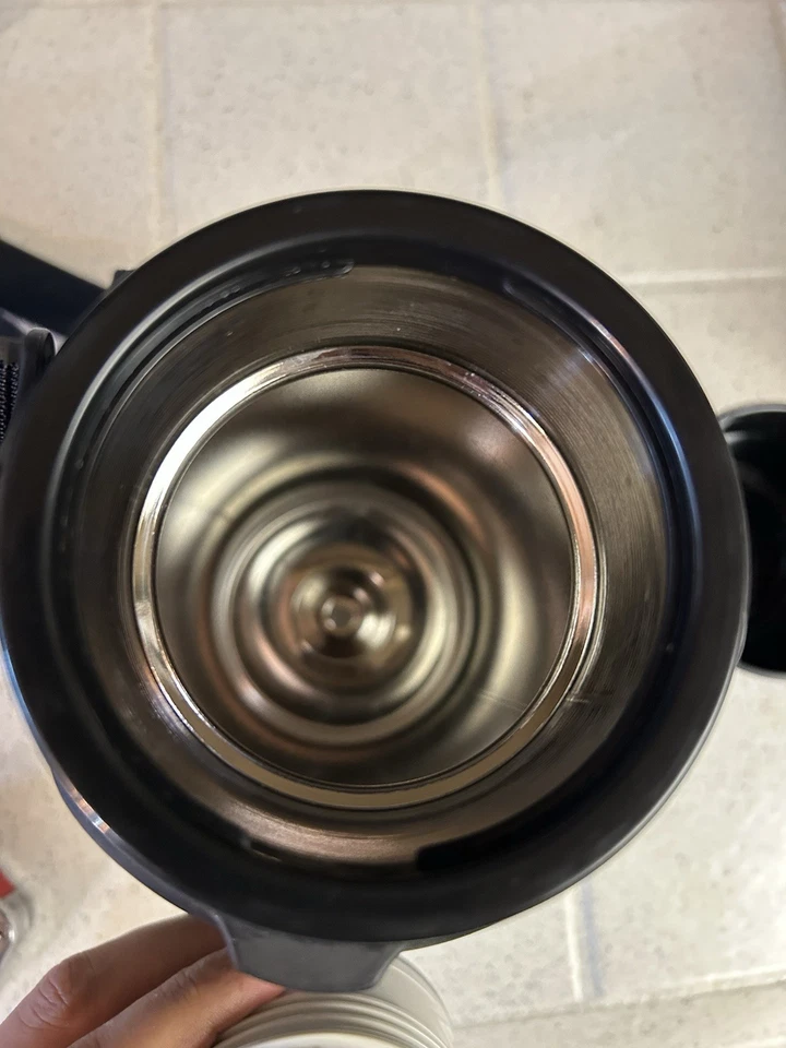 Botella de agua Tiger 1,5 L acero inoxidable azul Sahara, ¡hecha en Japón! Foto 4 de 4