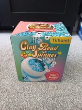 Tilhumt Clay Bead Spinner, Electric Bead Spinner for Jewelry Making, Automatic