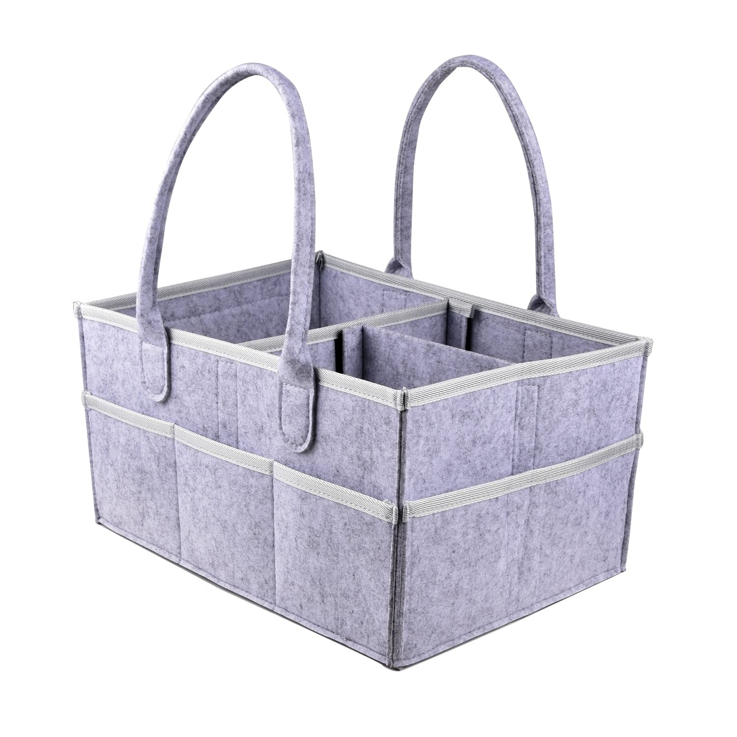 Panier organiseur de nursery en feutre pour cadeau de naissance utile
