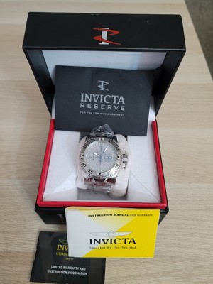 Invicta Reserve Valjoux Automatic Model 0984 Swiss Made