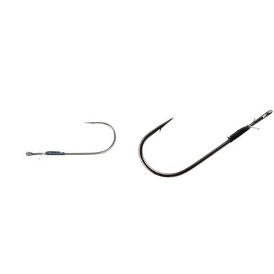 Hayabusa FPP Straight Fishing Hook Black Nickel