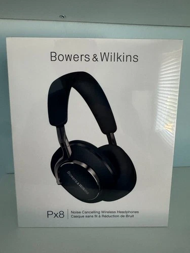 Bowers & Wilkins Px8 Wireless Over-Ear Headphones - Black