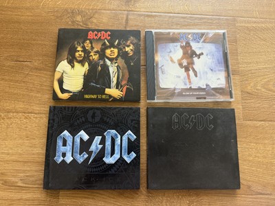 Lot of 4 AC/DC CDs: Highway to Hell, Black Ice, Blow Up, Back in Black Works