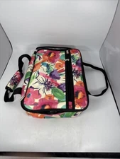 Home Essentials Insulated Casserole Carrier Tote W/ Flowers Design