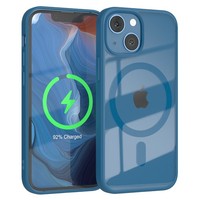 Eazy Case FüR Apple Iphone 13 Mini Durchsichtig Magsafe Kameraschutz Case Klar