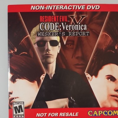 Capcom Resident Evil Code: Veronica X Wesker's Report Non-Interactive DVD