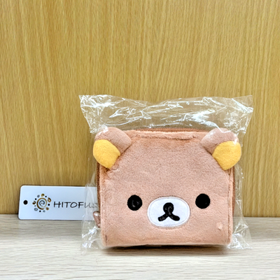 San‑X Rilakkuma Plush Wallet Coin & Card Pouch Cute Bear Soft