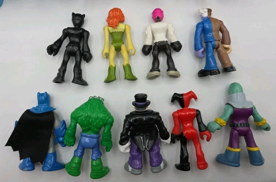 Lote de 15 figuras y 4 vehículos Imaginext DC Foto 3 de 4